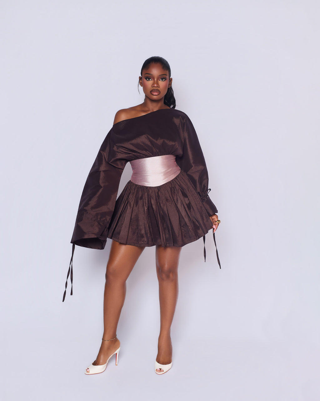ARYA DRESS - MOCHA