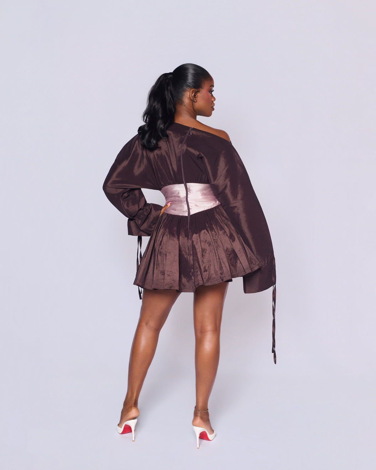 ARYA DRESS - MOCHA