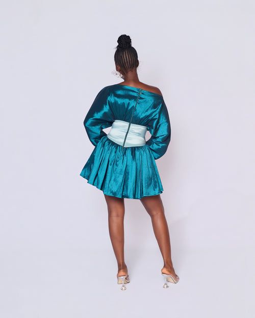 ARYA DRESS - LAGOON